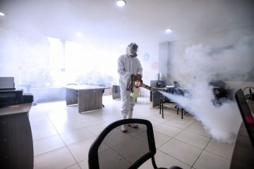 Electrostatic Spray Disinfection in Tyngsboro